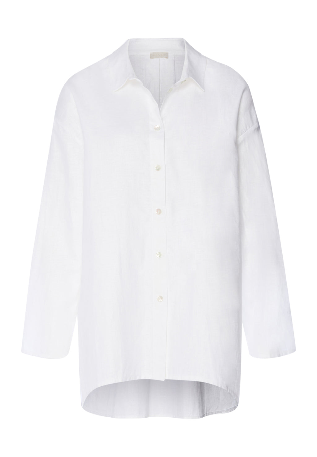 White Essentials Linen and Cotton Shirt | White 78911-101