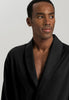 Night And Day Cotton Shawl Collar Robe | Black 75438-019