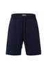 Natural Living Organic Cotton Drawstring Shorts | Deep Navy 75772-1610
