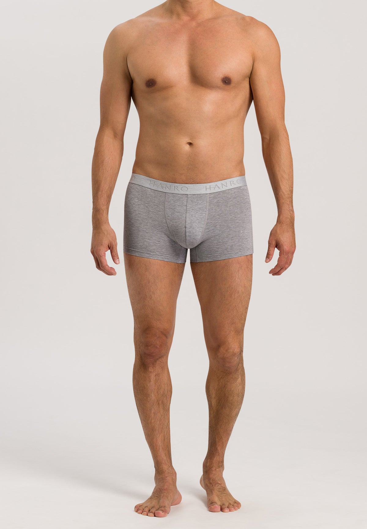 Cotton Essentials 2-Pack Cotton Boxer Briefs | Light Melange 73078-1961