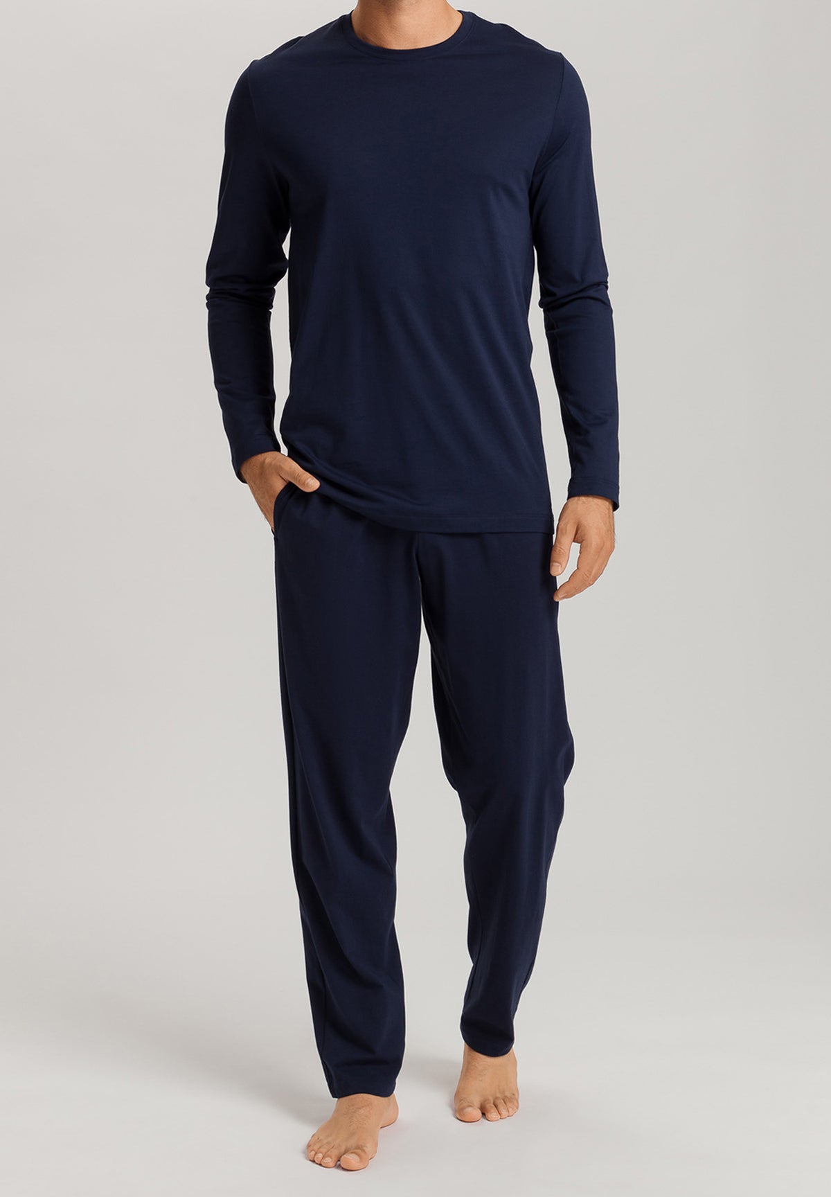 Night And Day Cotton Drawstring Pants | Deep Navy 75751-1610