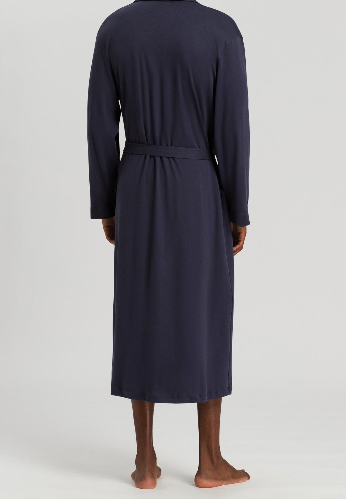 Night And Day Cotton Shawl Collar Robe | Black Iris 75438-496