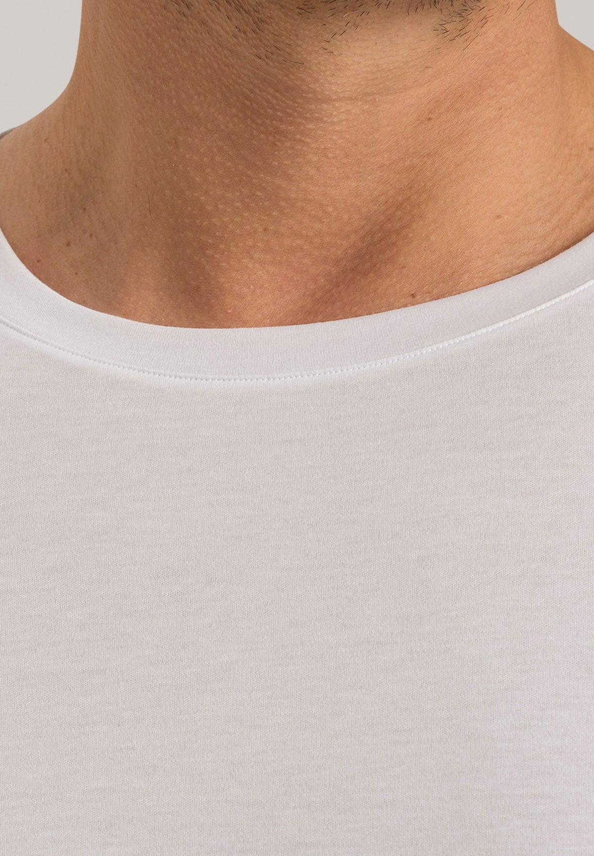 Sea Island Cotton Cotton Crew Neck T-Shirt | White 73174-101