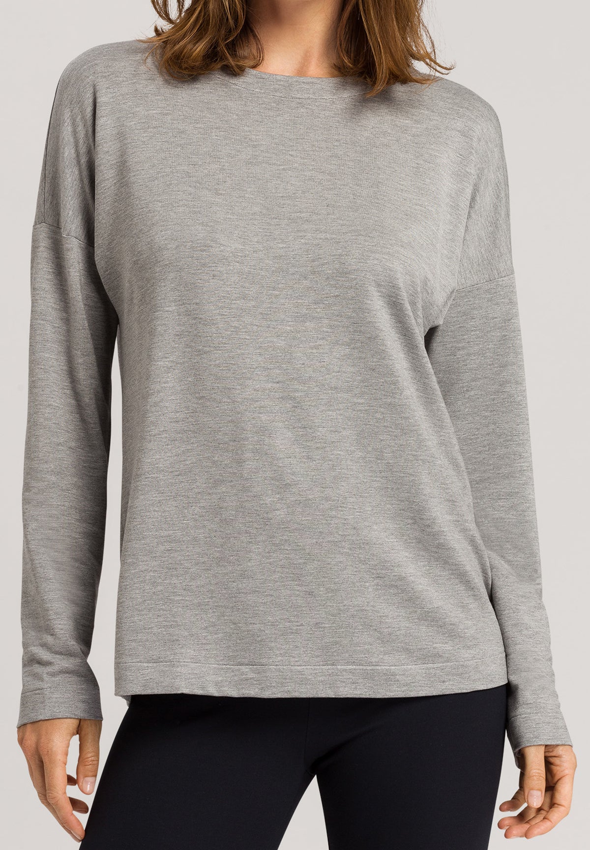 Balance Relaxed Round Neck Top | Balance Melange 78554-1676