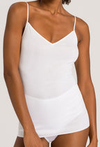 Cotton Seamless V-Neck Cotton Camisole | White 71601-101
