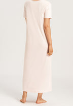 Moments Lace Trim Cotton Nightgown   | Crystal Pink 77933-1334