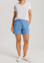 Sleep And Lounge Relaxed V-Neck T-Shirt | White 74842-101