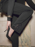 Marlene Wool Blend Pants | Black 78873-018