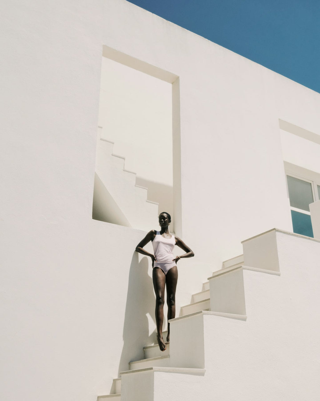 Ultralight Round Neck Cotton Tank Top | Honeydew 71821-1347