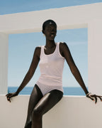 Ultralight Round Neck Cotton Tank Top | Honeydew 71821-1347