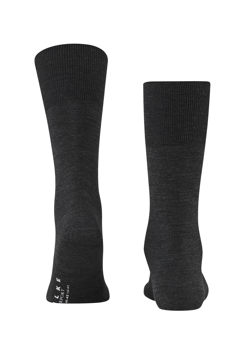Airport Airport Sock | Anthracite Melange 14435-3080F