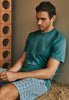 Night And Day Cotton Pajama Set | Tinted Mosaic 75110-3001