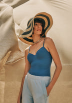 Allure Bra Camisole | Washed Blue 71462-3031